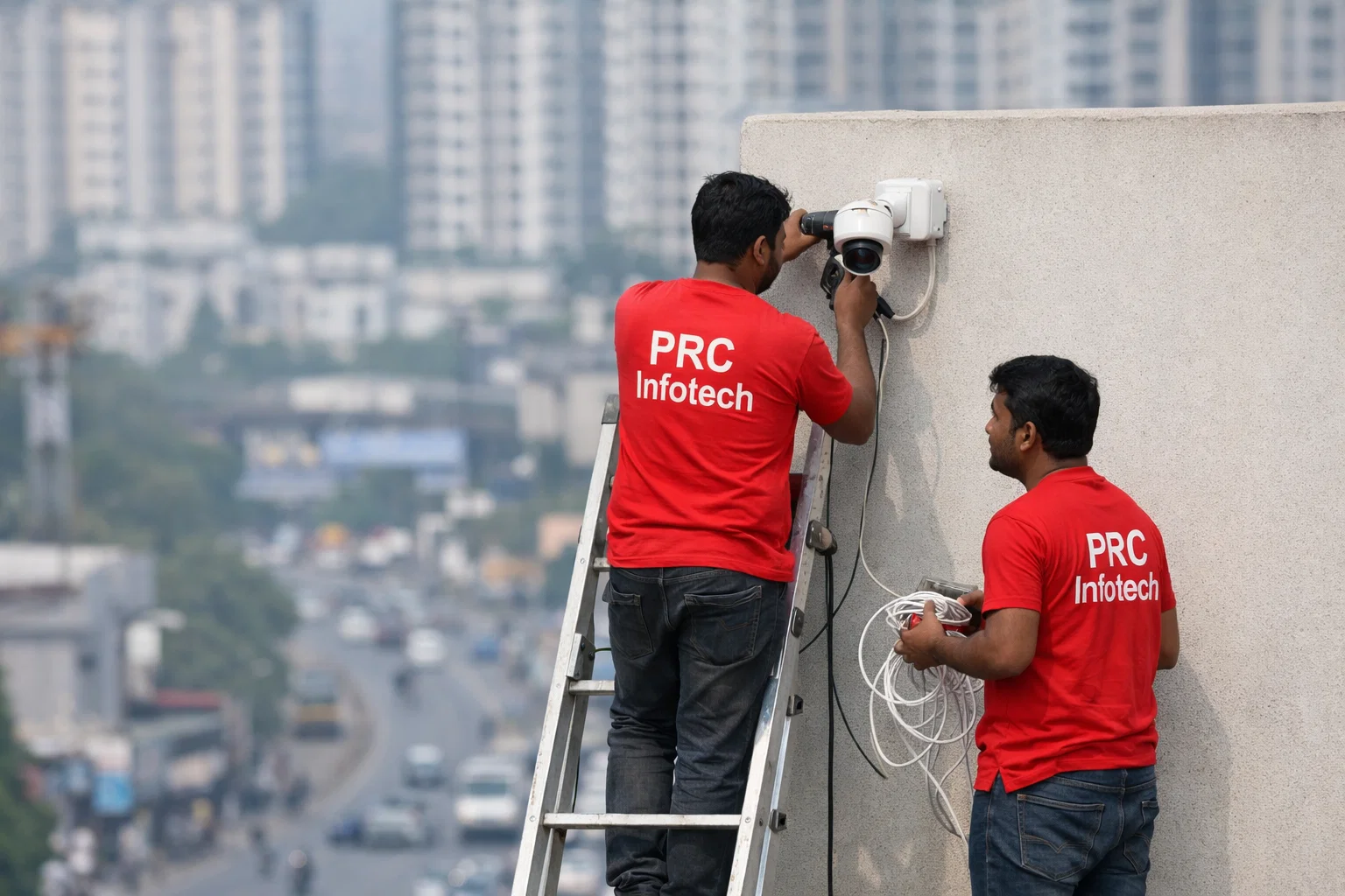 CCTV Camera Noida Setup